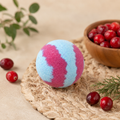 Bola de baño de arándanos rojos — Fruta vibrante. 125 g | Salitre y Oliva