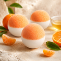 Bola de baño con mandarina