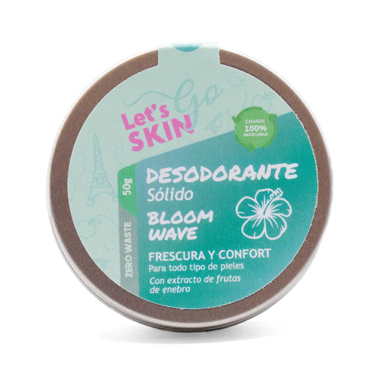 DESODORANTE SÓLIDO ENEBRO 50 GR LET'S GO SKIN