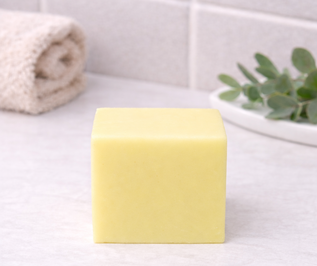 Desodorante sólido natural artesano con aroma amaderado