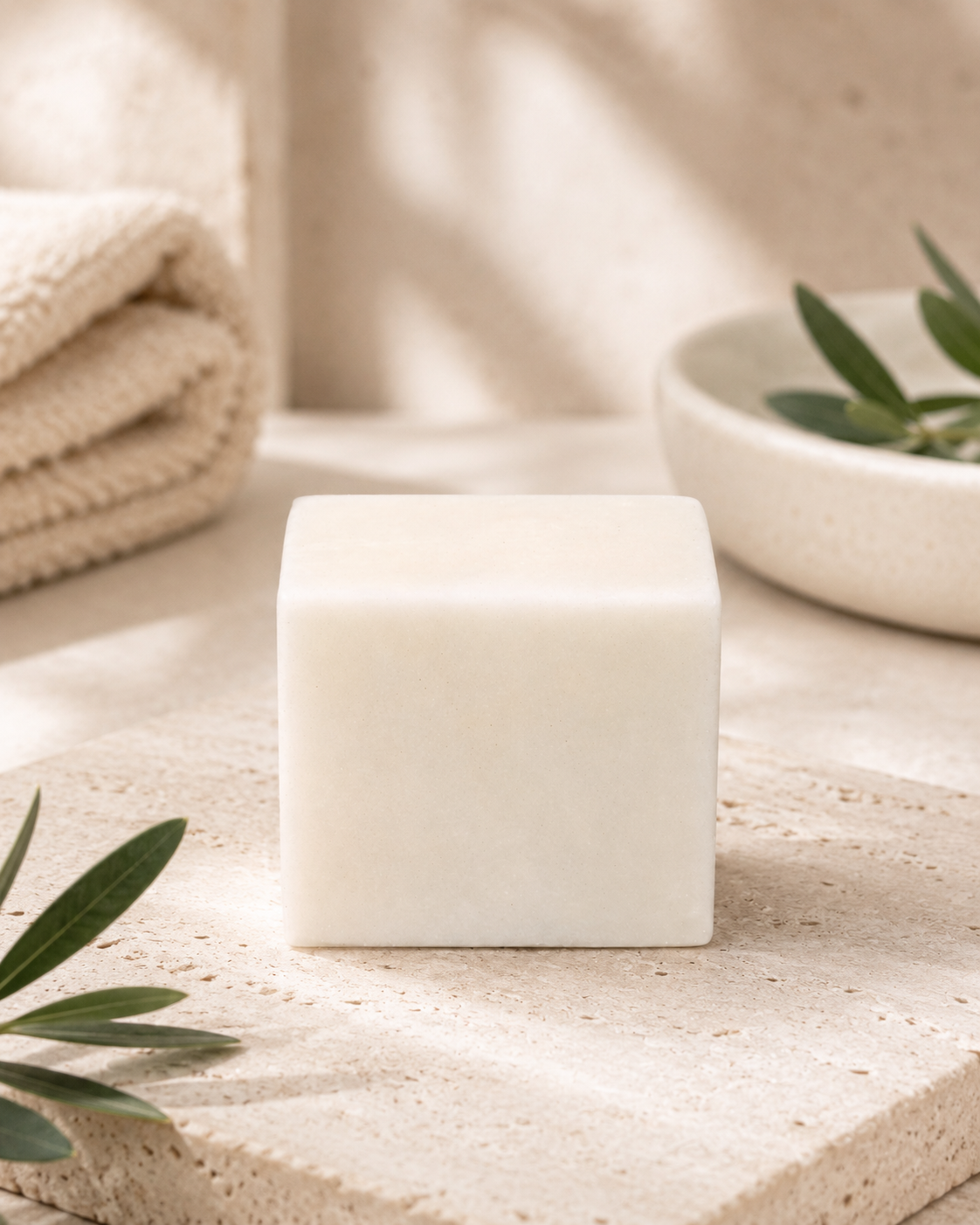 Desodorante sólido natural — Algodón. Frescor suave. 50 g
