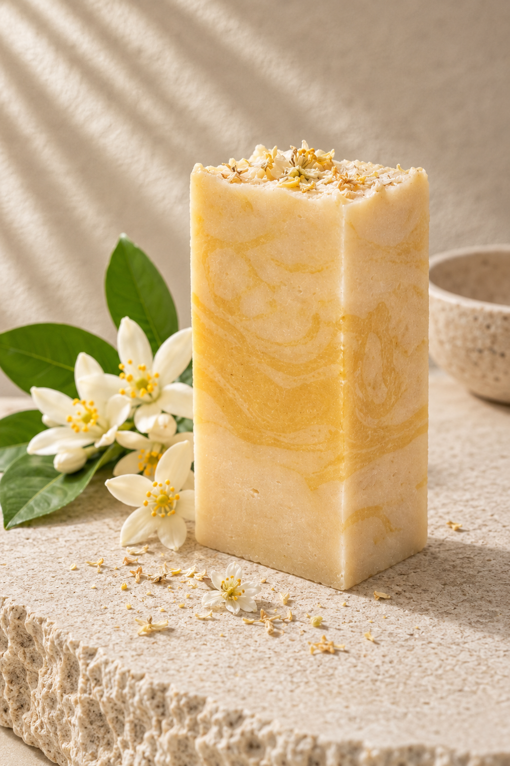 Jabón de azahar de costa — Suavidad diaria. 100 g