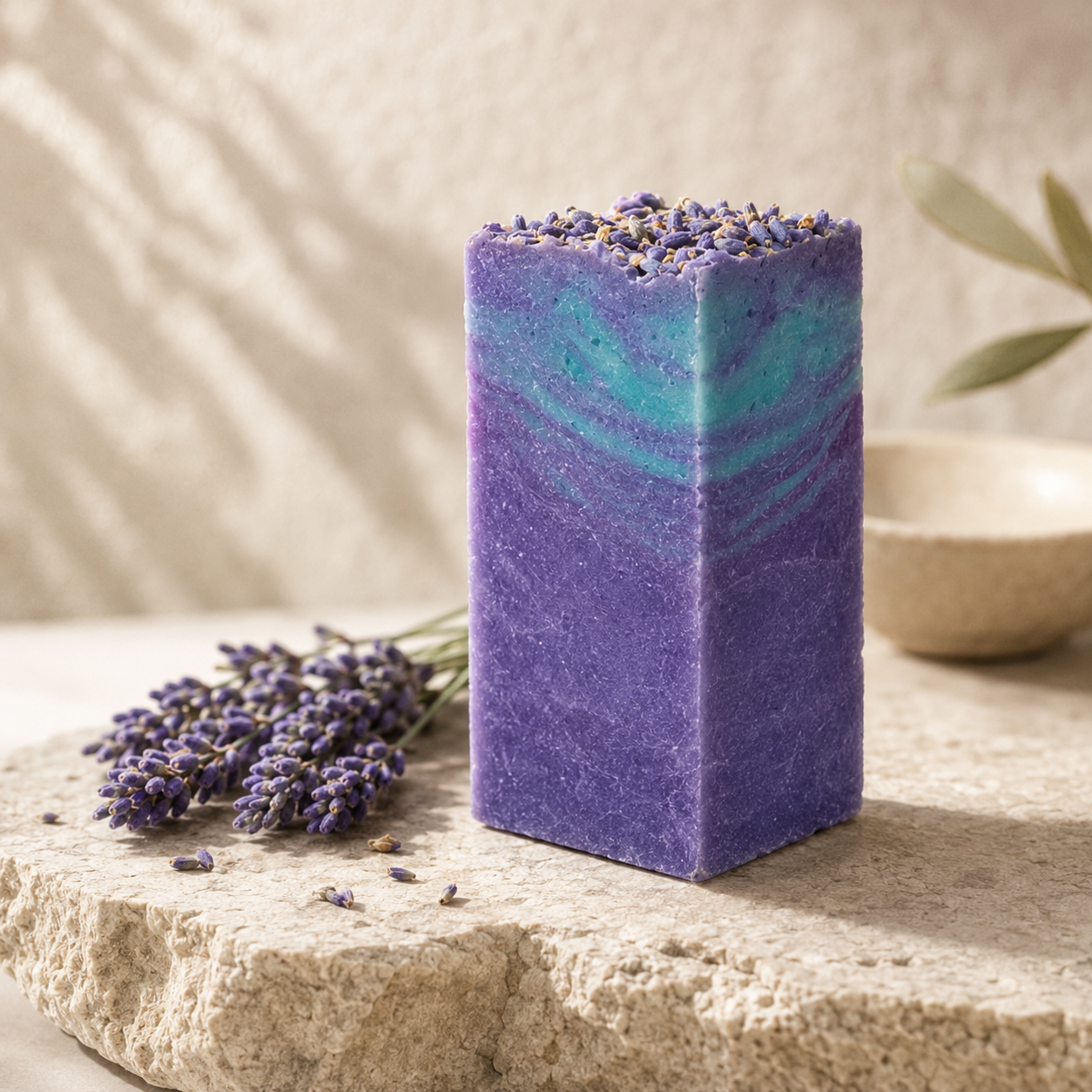 Jabón de lavanda — Calma y descanso. 100 g