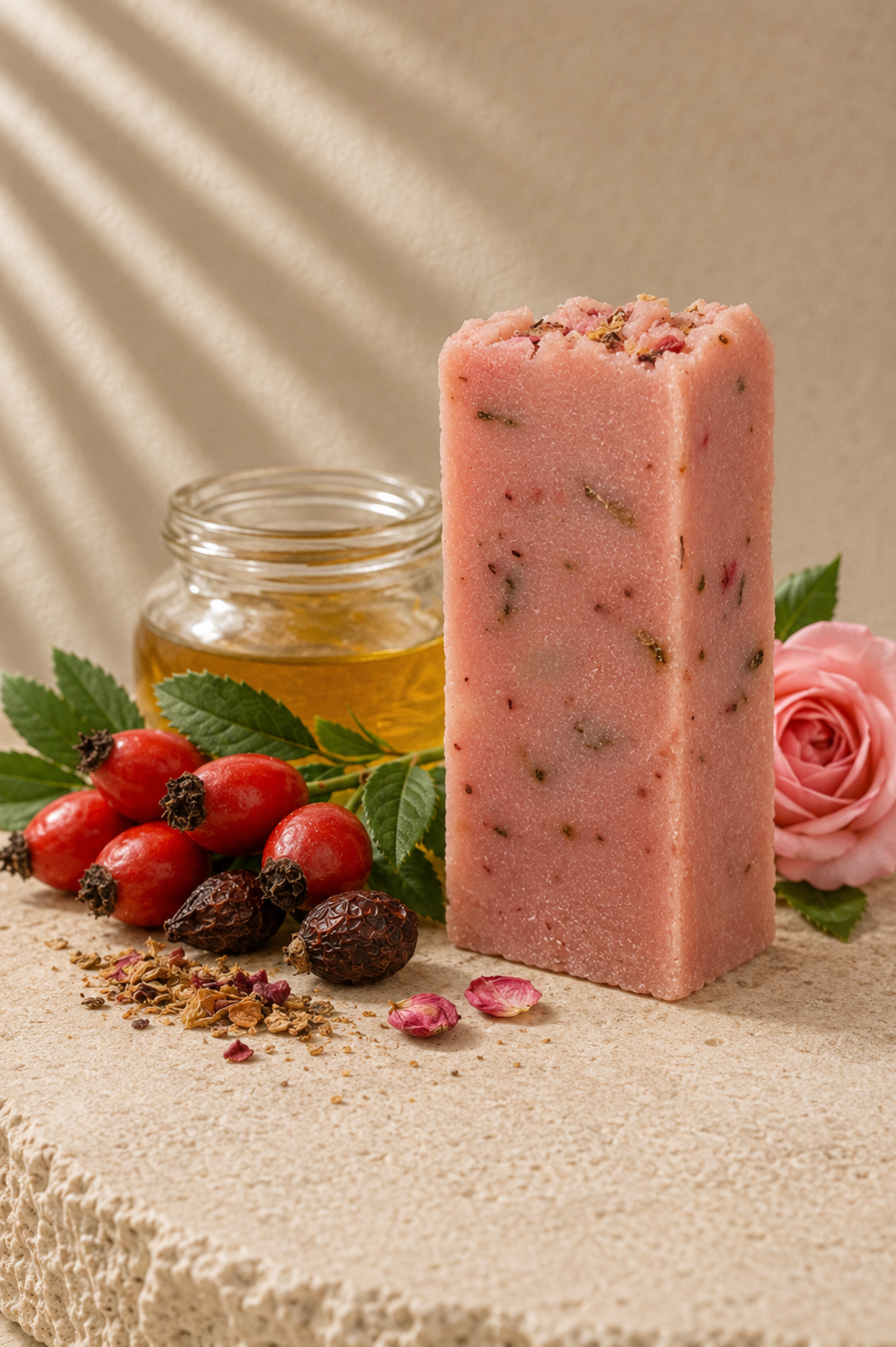 Jabón artesano de Rosa Mosqueta - Pieles muy secas 100 g